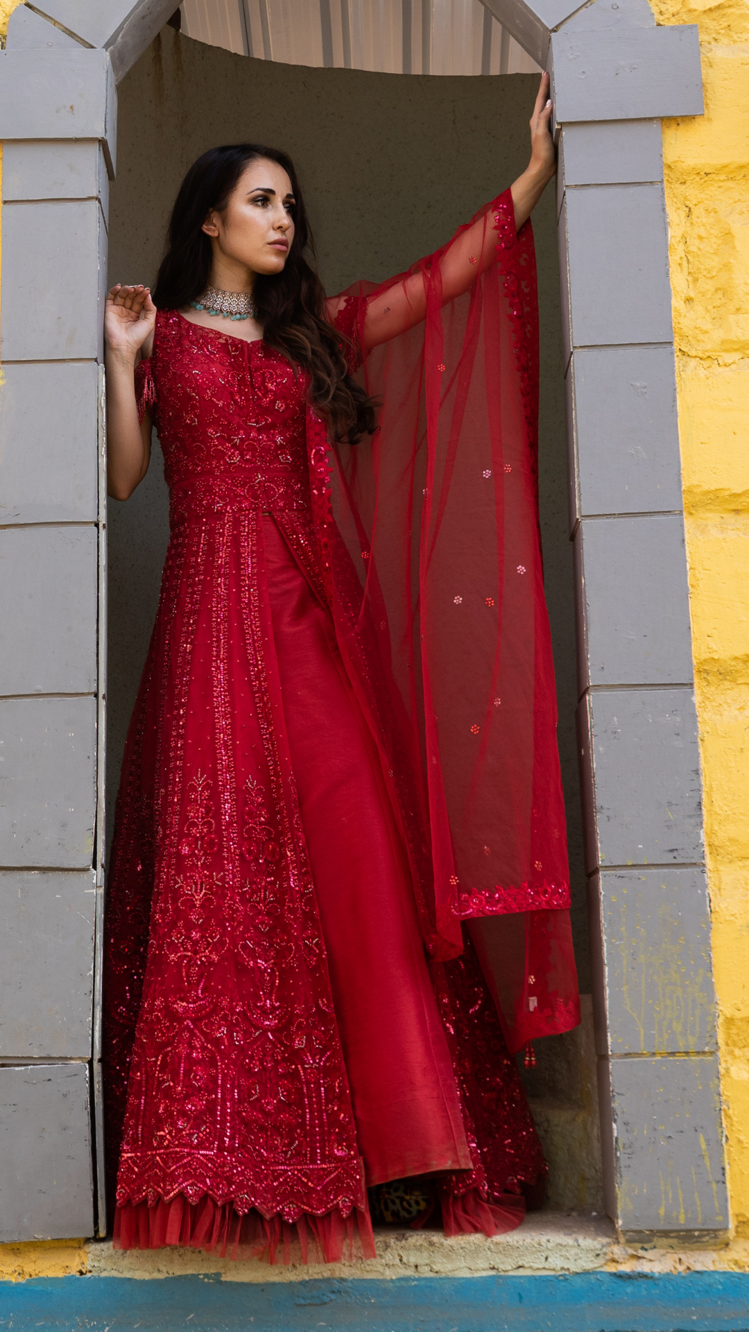 Bridal Lehenga - Local Pickup Only (Riwaj Studio Section)