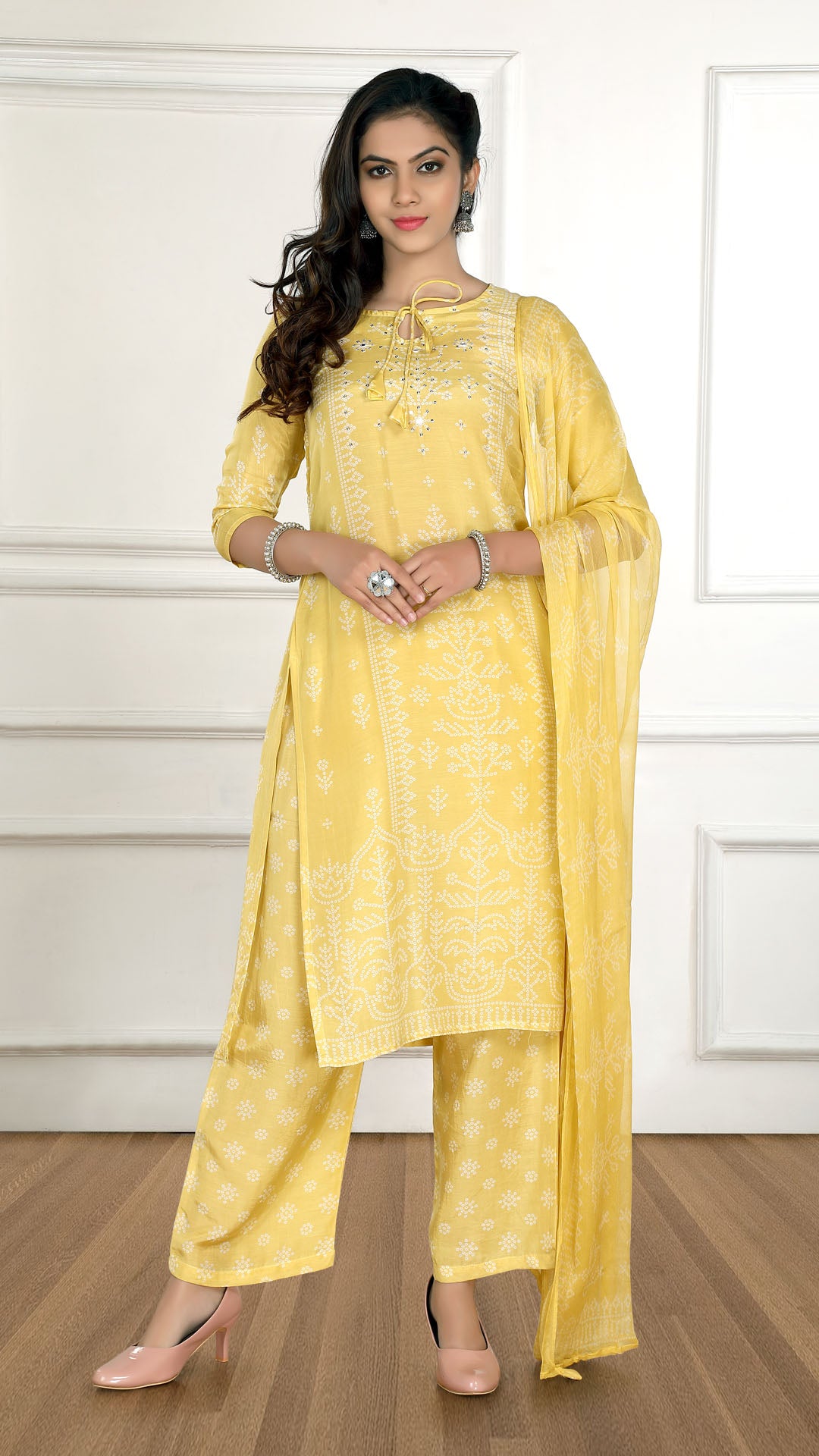 Kurti & Kurta - 3PC Set