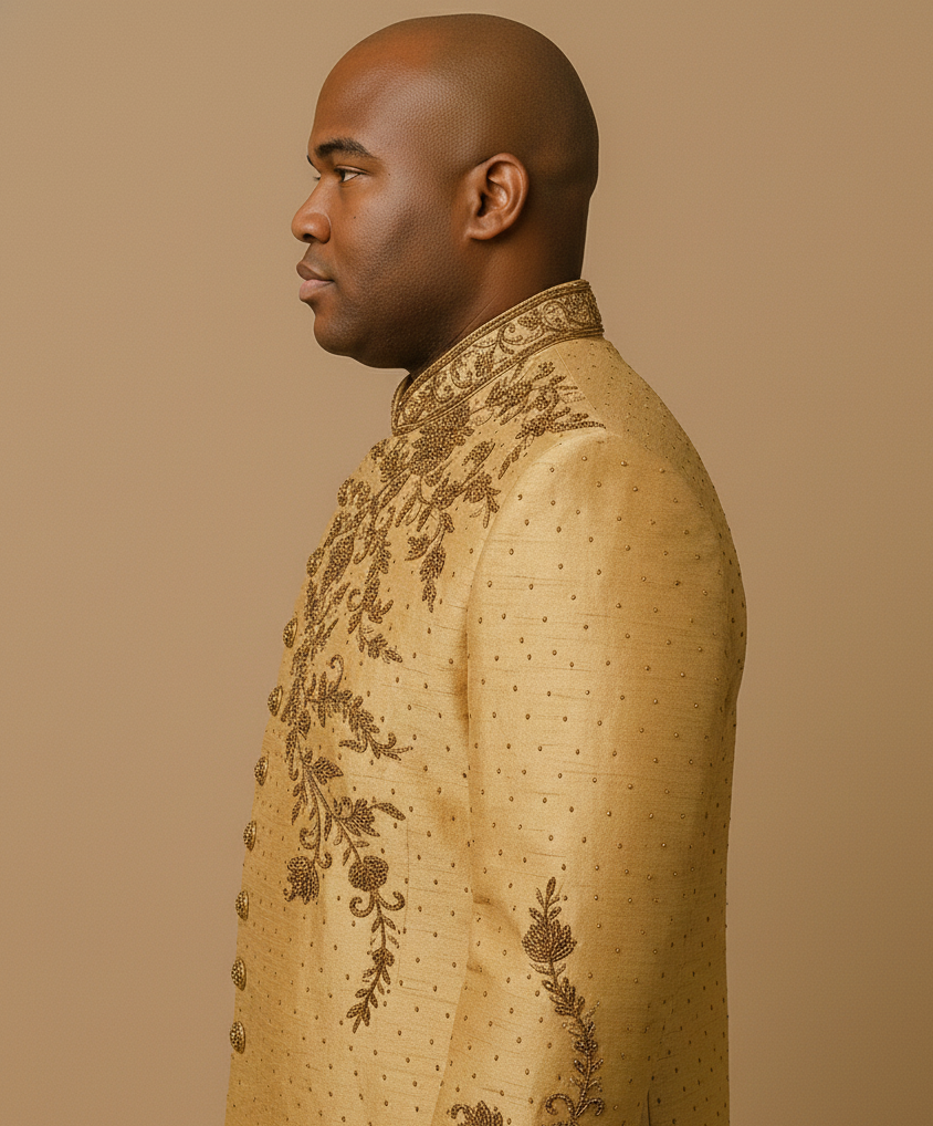 Plus Size Mens Sherwani