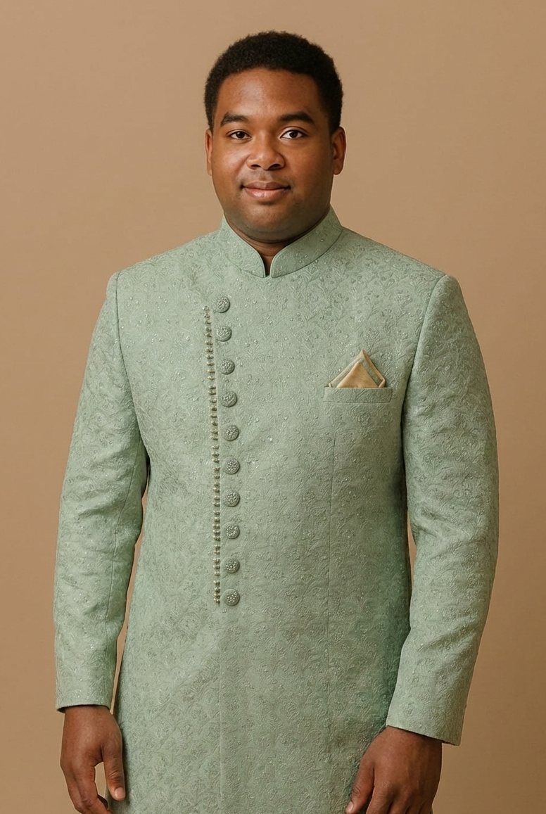 Plus Size Mens Sherwani