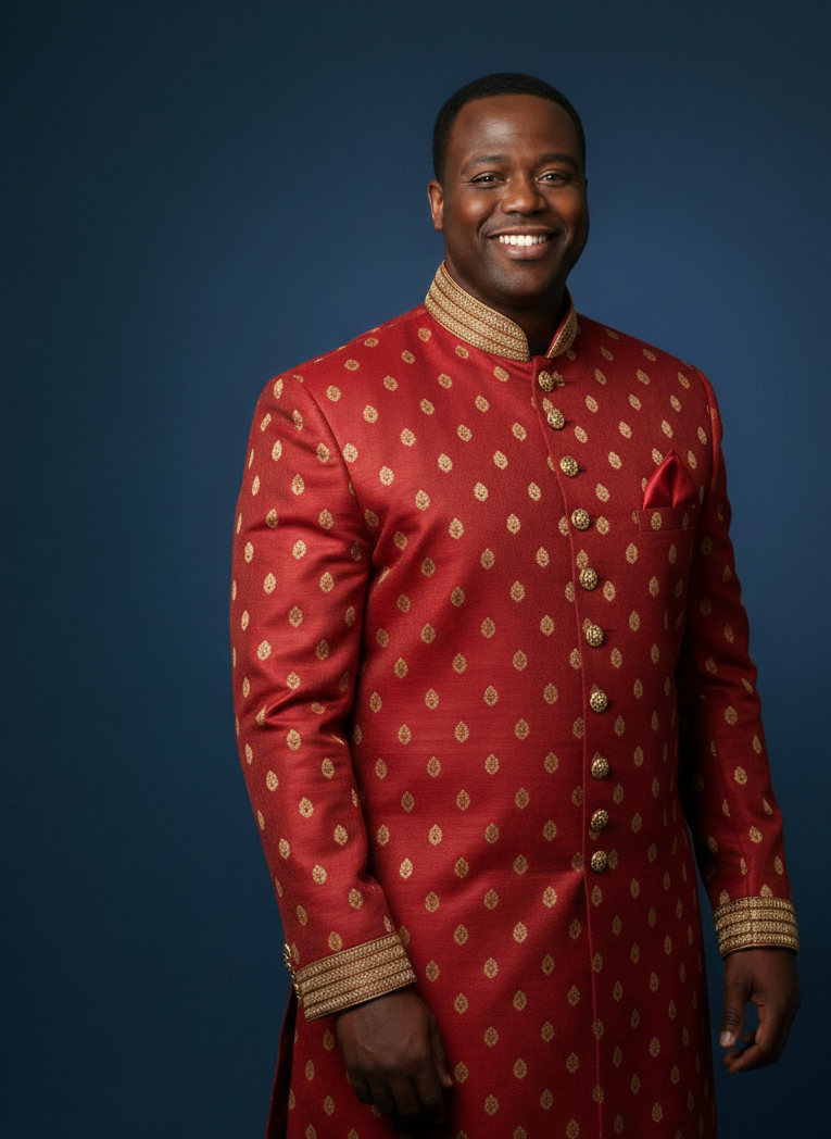 Plus Size Mens Sherwani