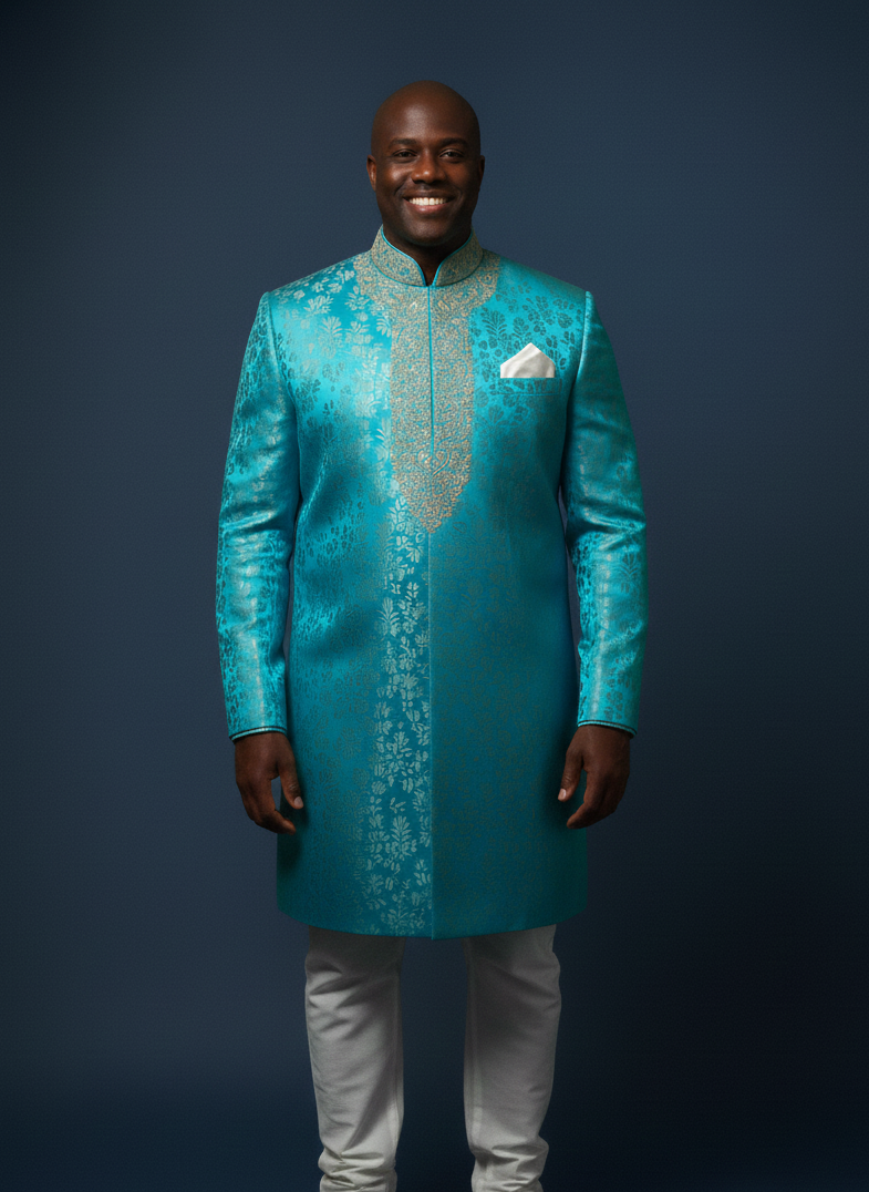 Plus Size Mens Sherwani