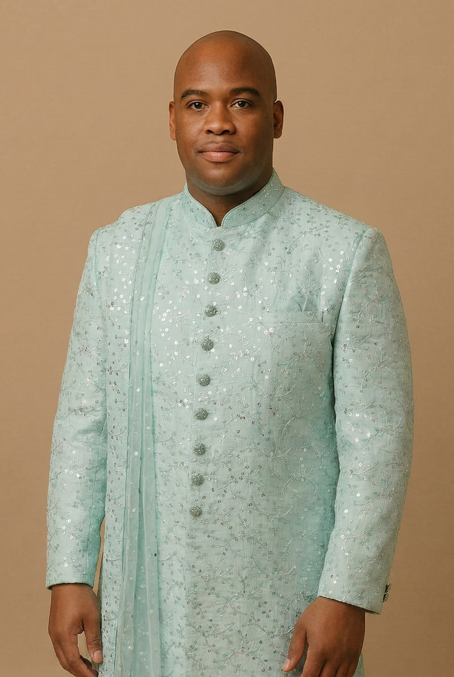 Plus Size Mens Sherwani