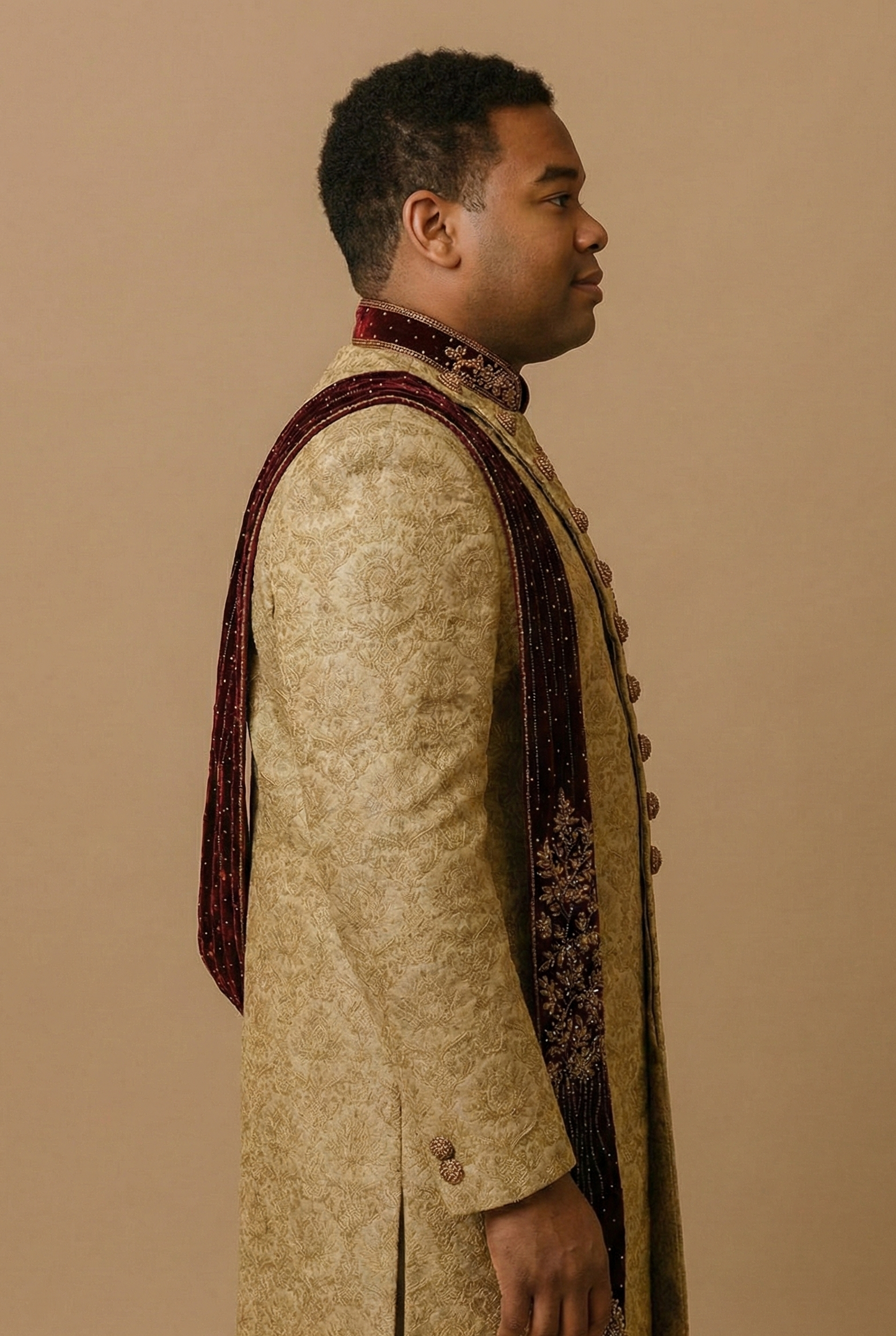 Plus Size Mens Sherwani