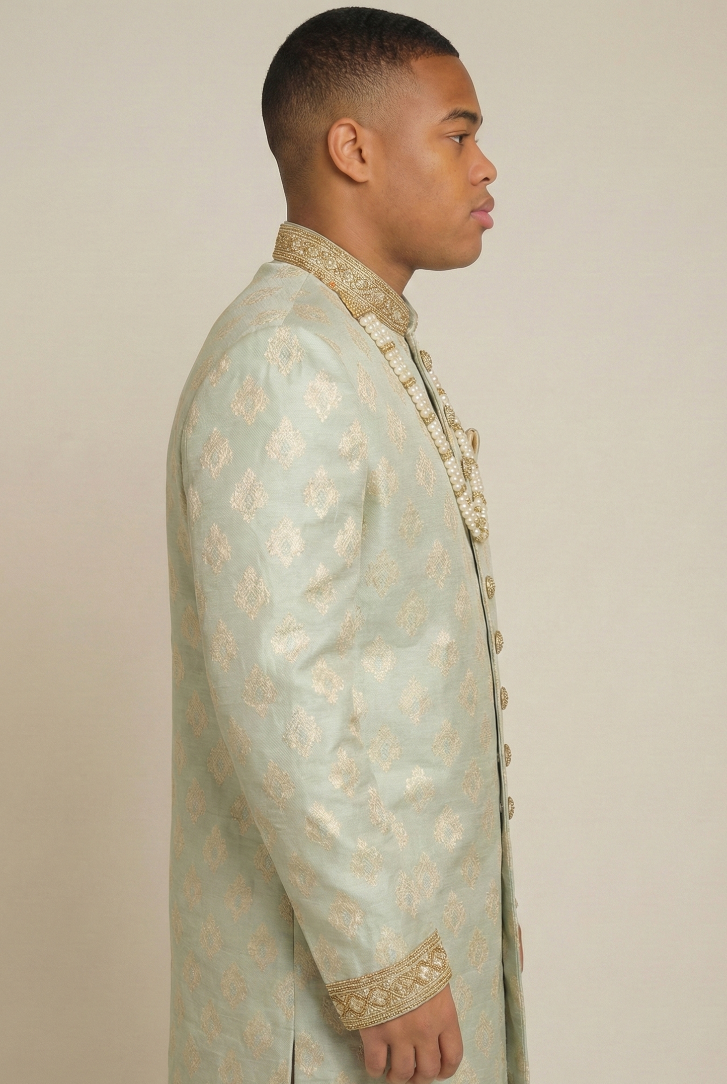 Plus Size Mens Shwerwani