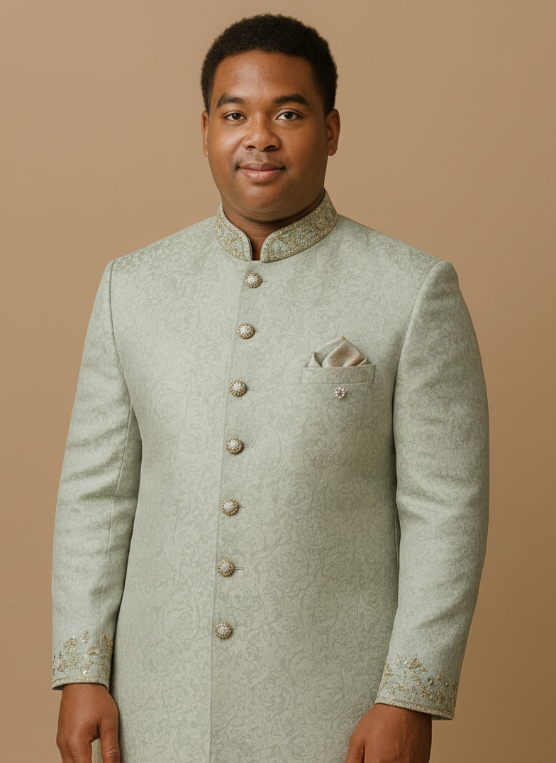 Plus Size Mens Sherwani