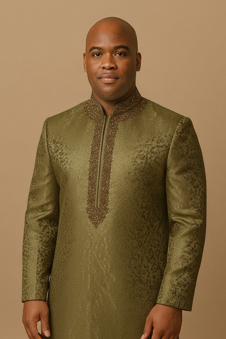 Plus Size Mens Sherwani