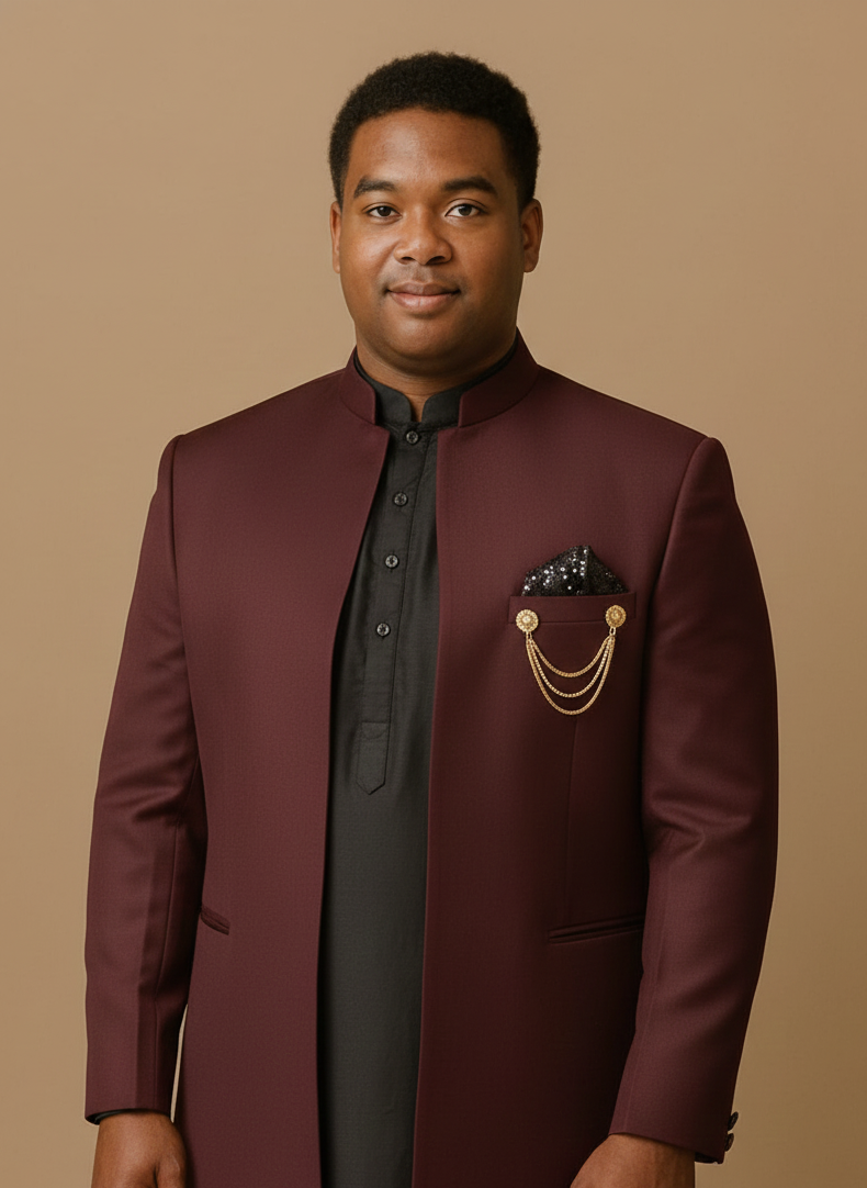 Plus Size Mens Sherwani