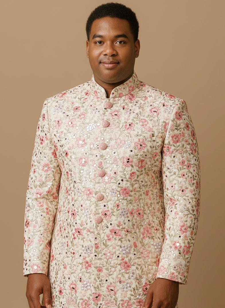 Plus Size Mens Sherwani