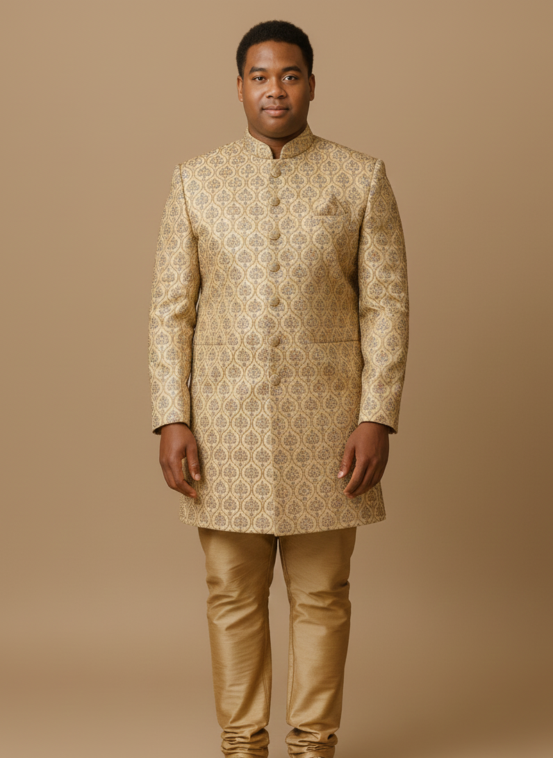 Plus size Mens Sherwani