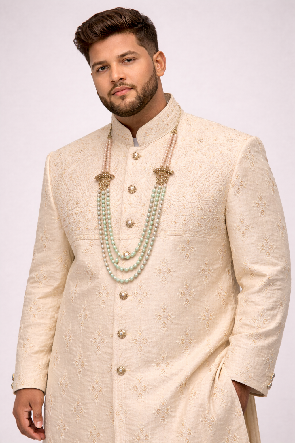 Plus Size Sherwani