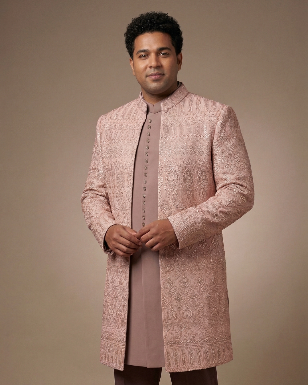 Plus size Sherwani