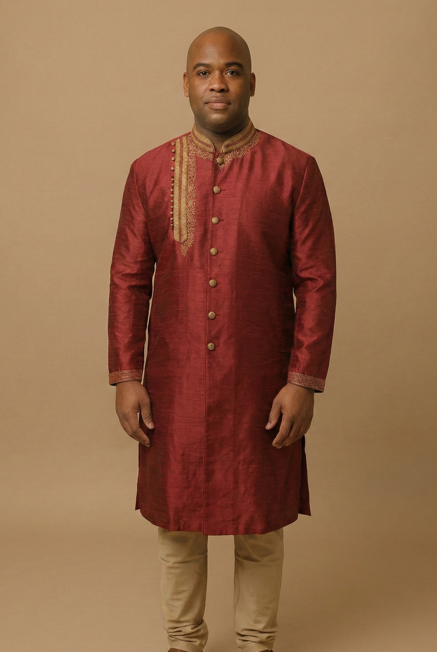 Plus Size Mens Sherwani