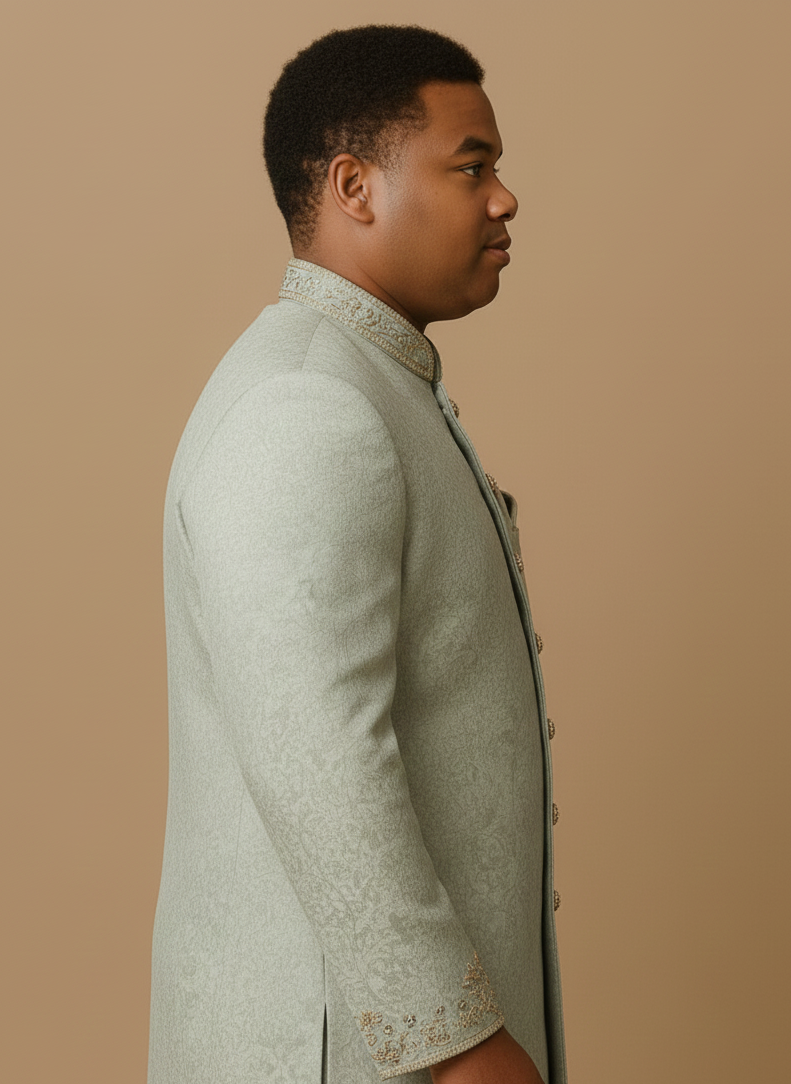 Plus Size Mens Sherwani
