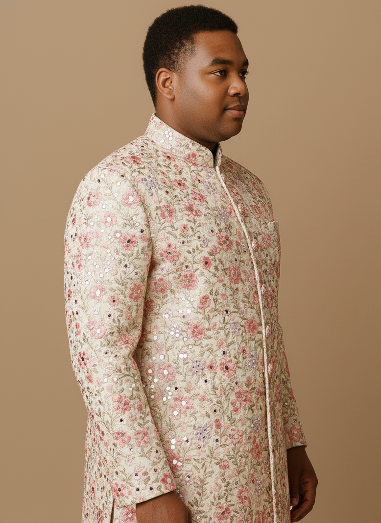 Plus Size Mens Sherwani