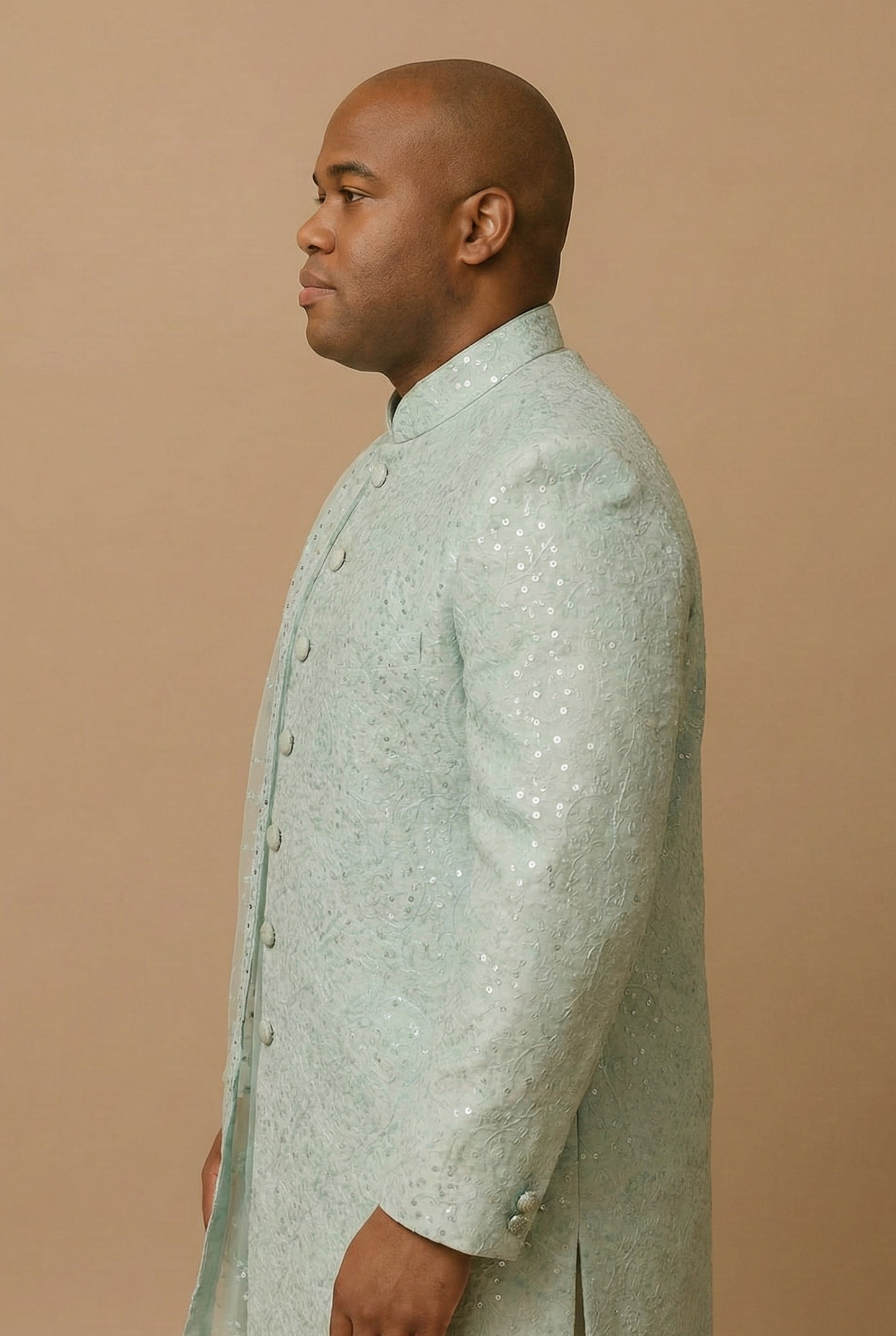 Plus Size Mens Sherwani