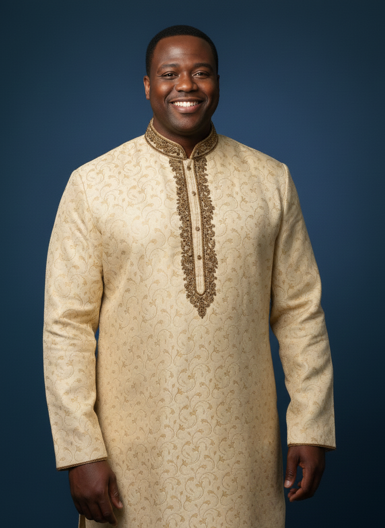 Plus Size Mens Sherwani
