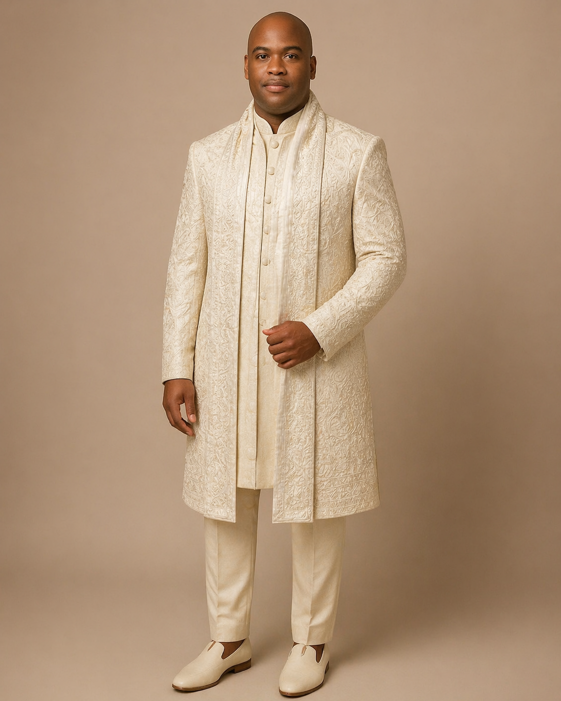 Plus Size Sherwani