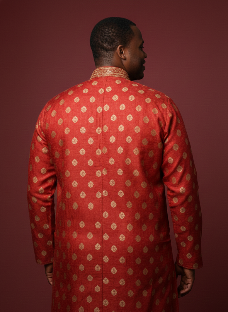Plus Size Mens Sherwani