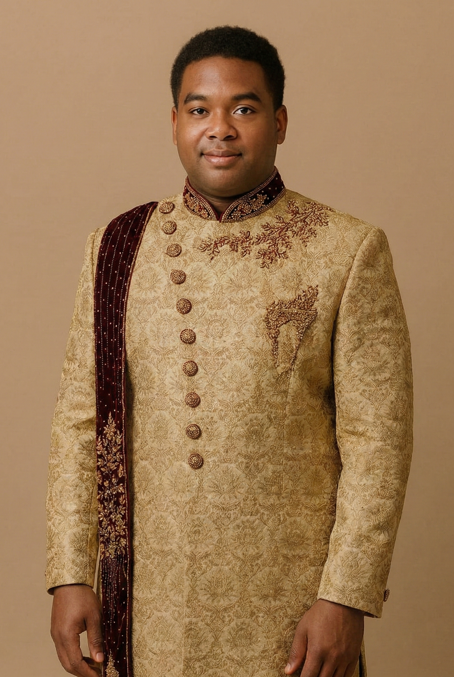 Plus Size Mens Sherwani
