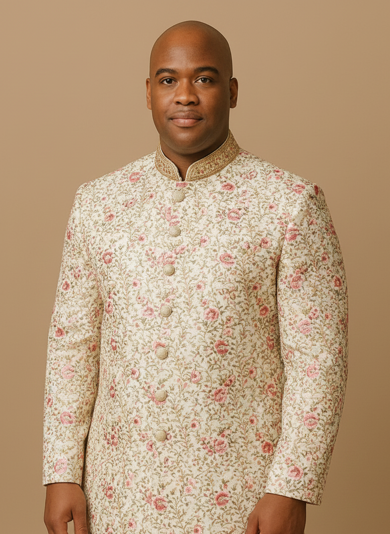 Plus Size Mens Sherwani