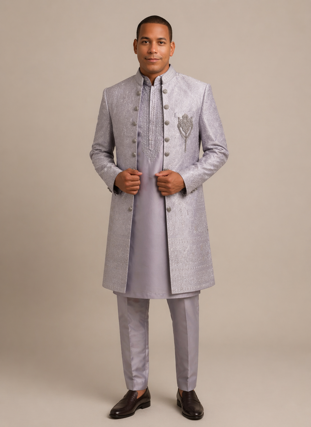 Plus Size Sherwani