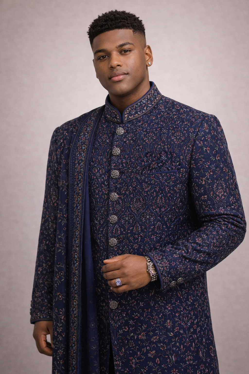 Plus Size Sherwani