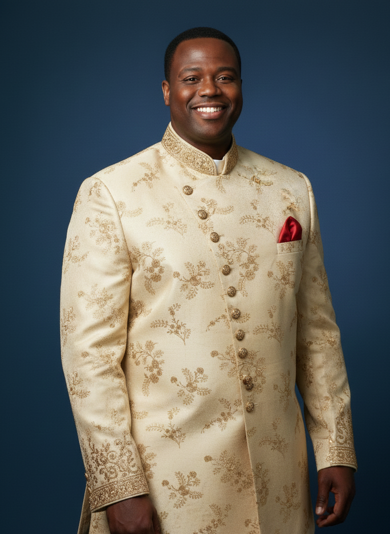 Plus Size Mens Sherwani