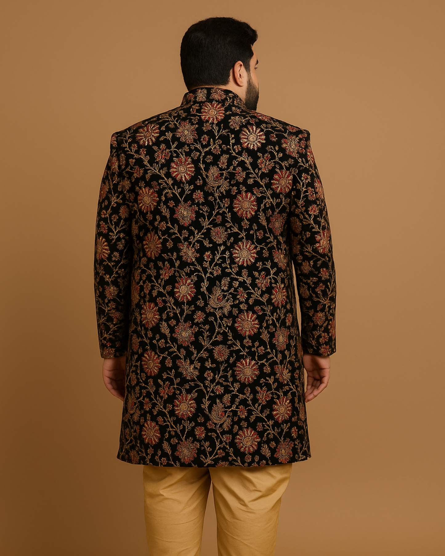 Pluse Size Mens Sherwani