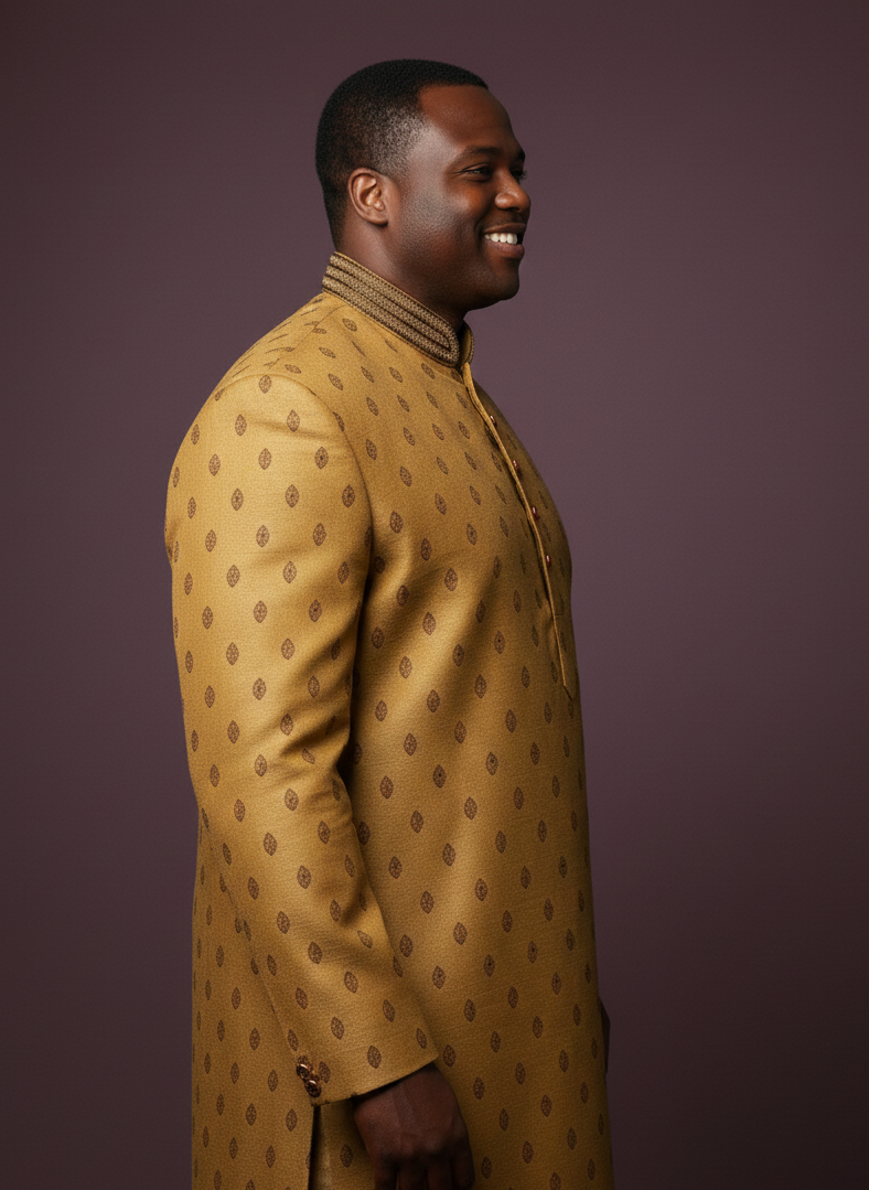 Plus Size Mens Sherwani