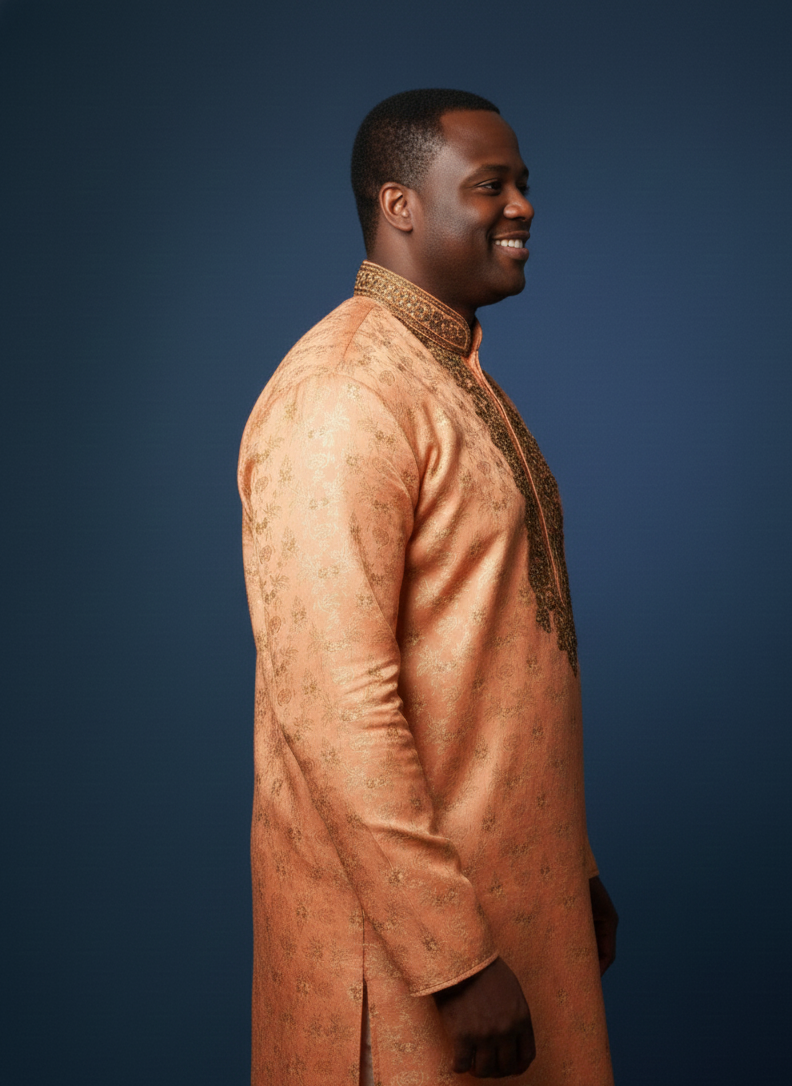 Plus Size Mens Sherwani