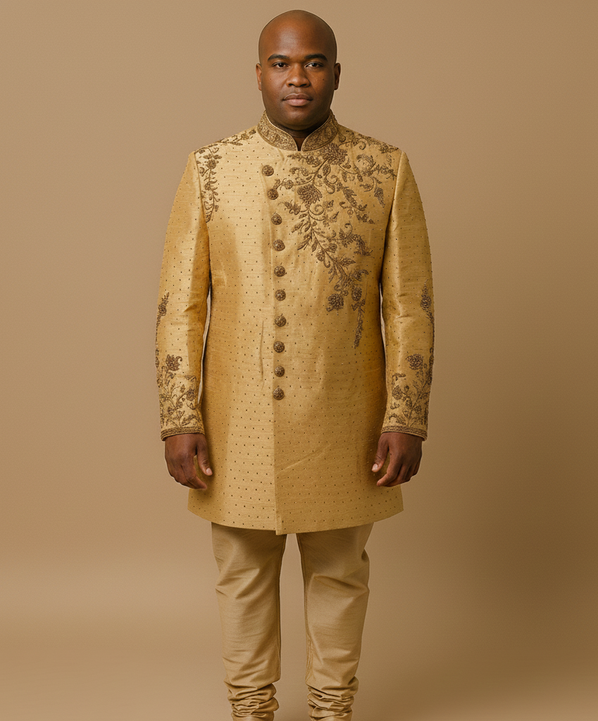 Plus Size Mens Sherwani