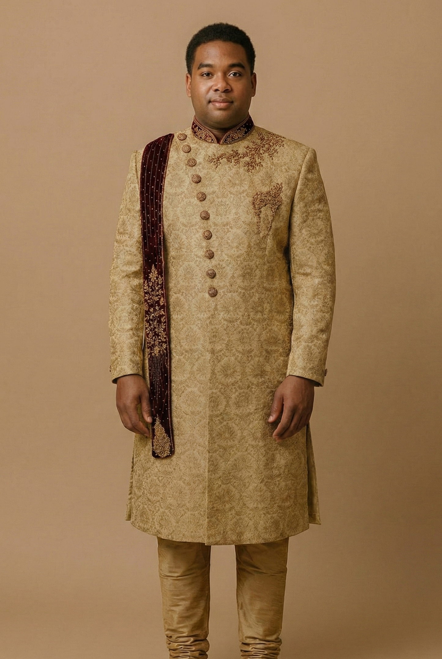 Plus Size Mens Sherwani