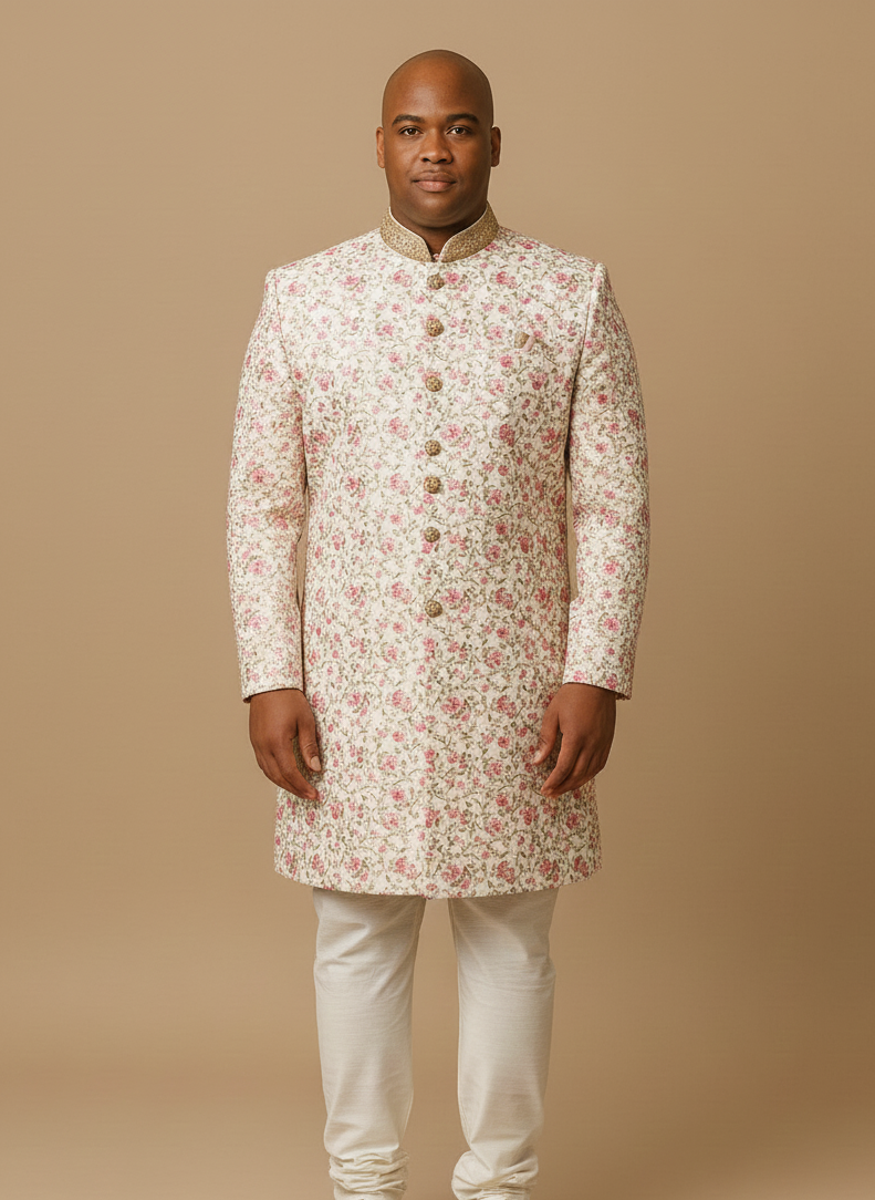 Plus Size Mens Sherwani