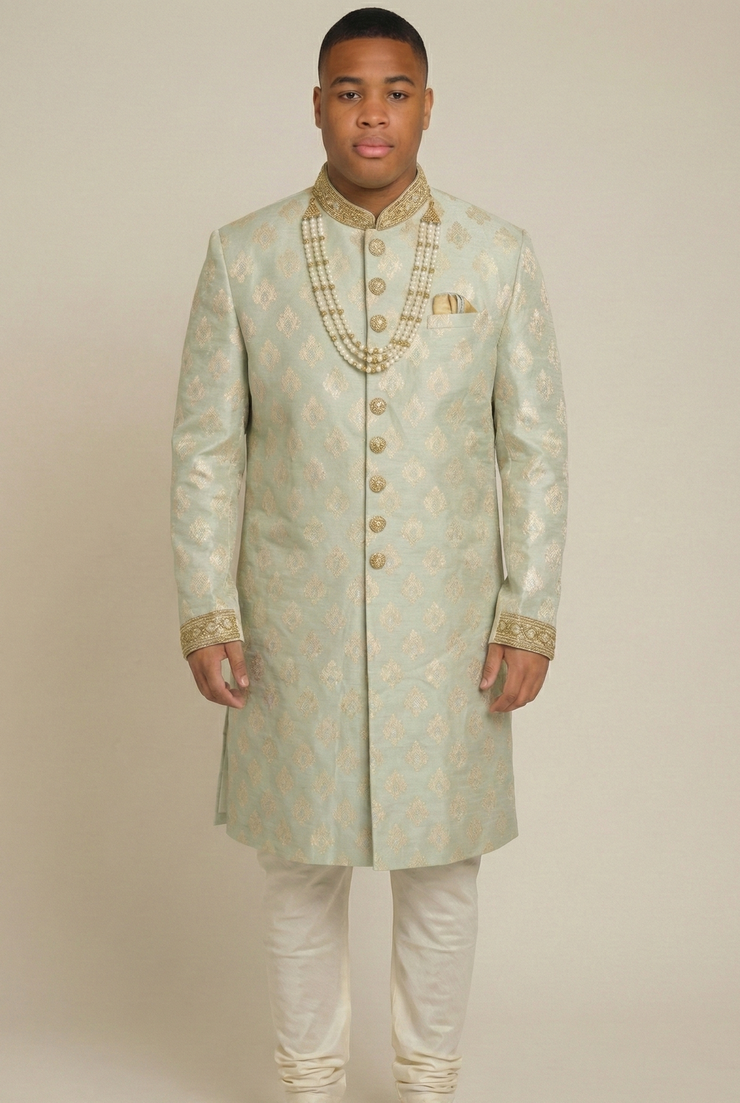 Plus Size Mens Shwerwani