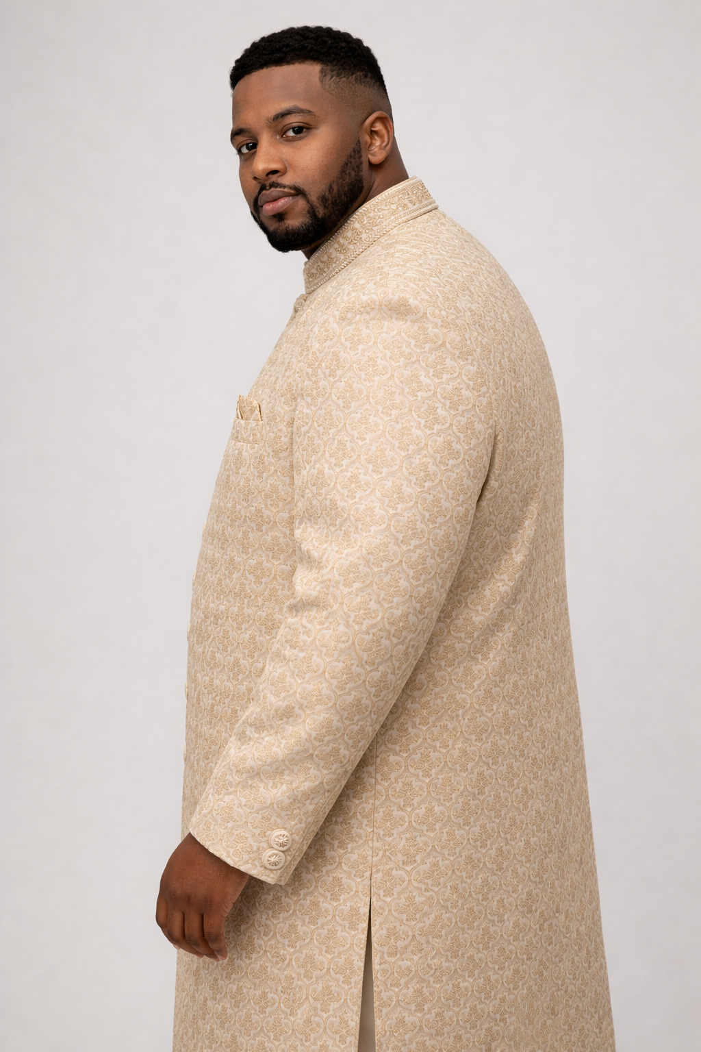Plus Size Sherwani