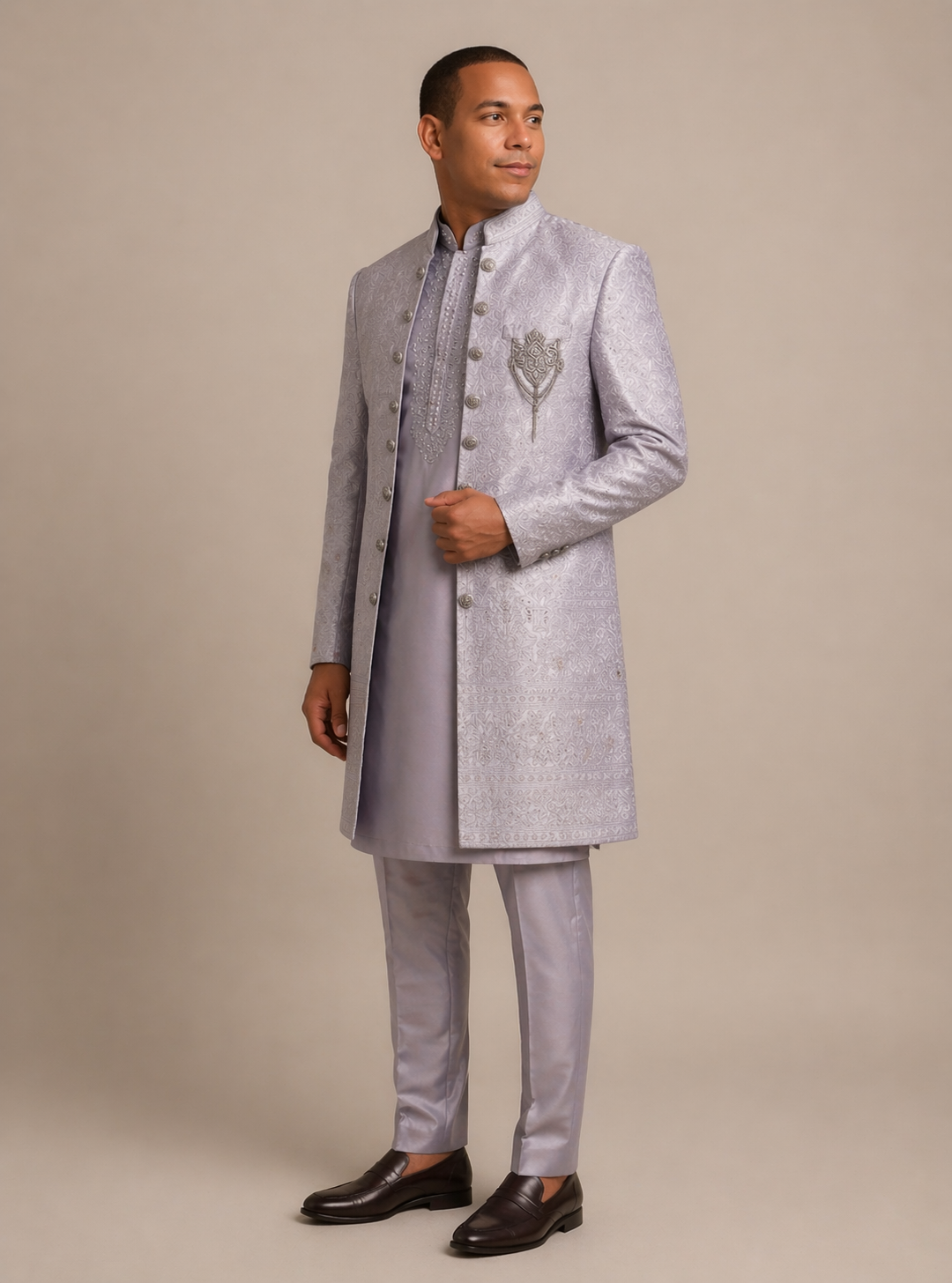 Plus Size Sherwani