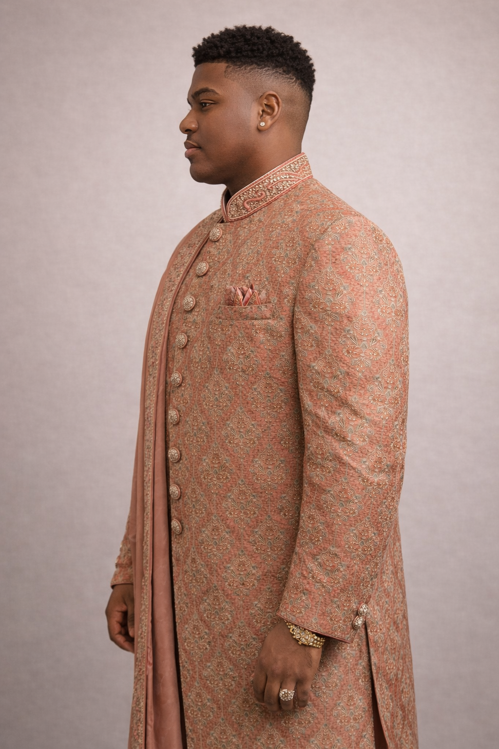 Plus Size Sherwani