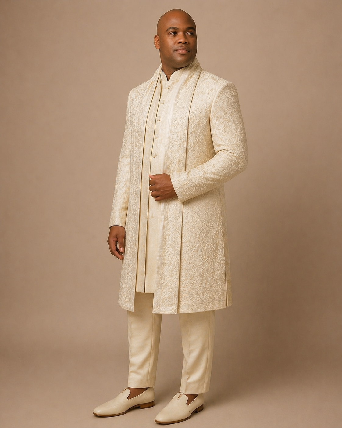 Plus Size Sherwani
