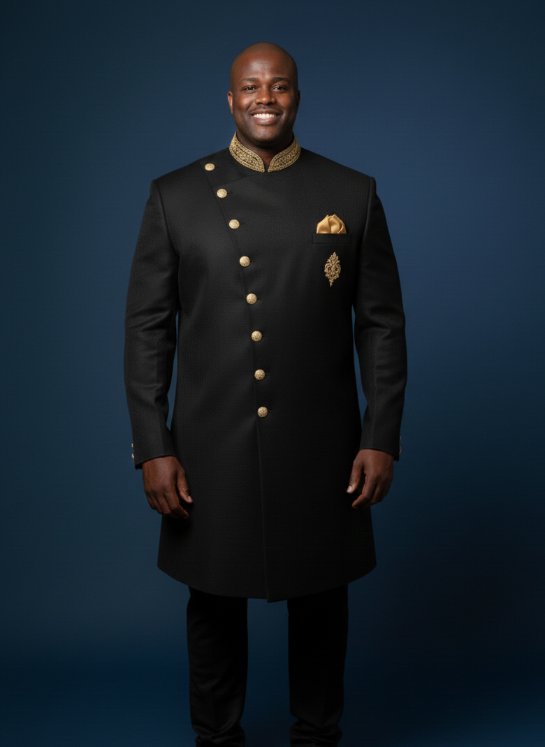 Plus Size Mens Sherwani