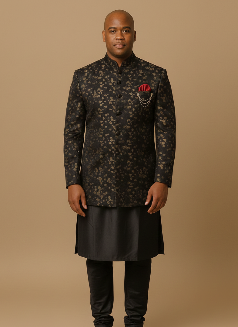 Plus Size Mens Sherwani