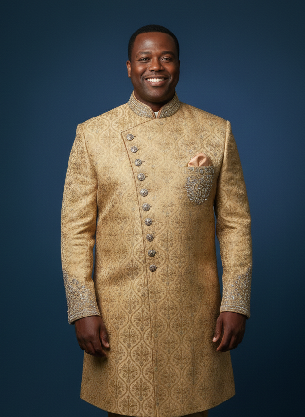 Plus Size Mens Sherwani