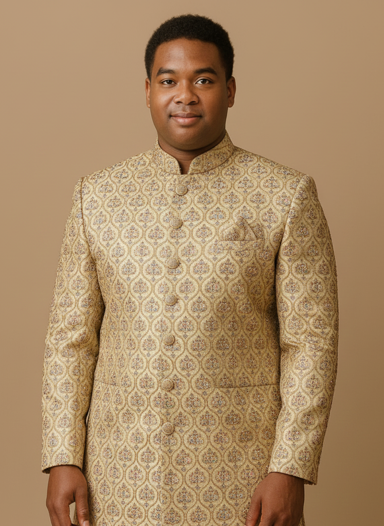 Plus size Mens Sherwani