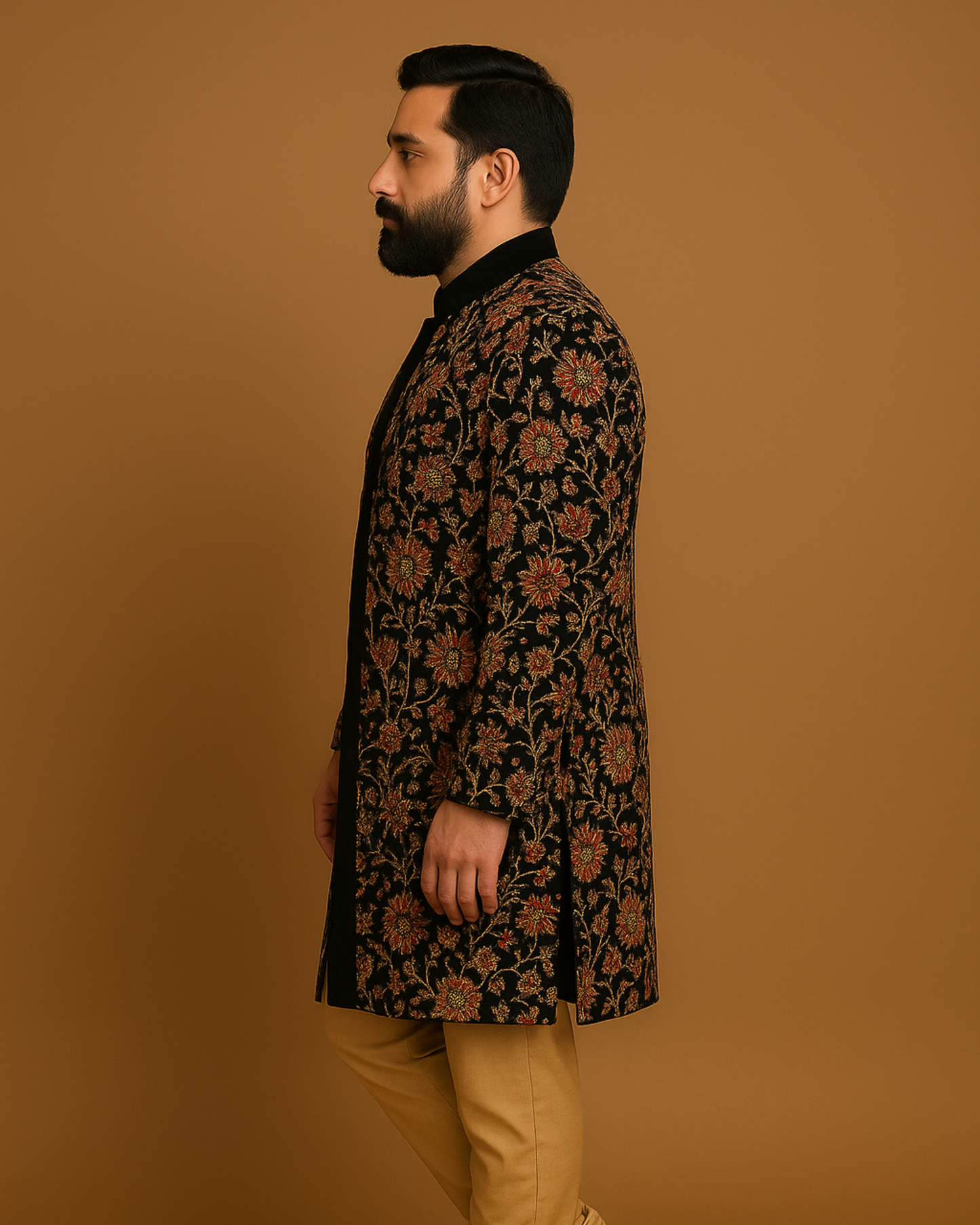 Pluse Size Mens Sherwani