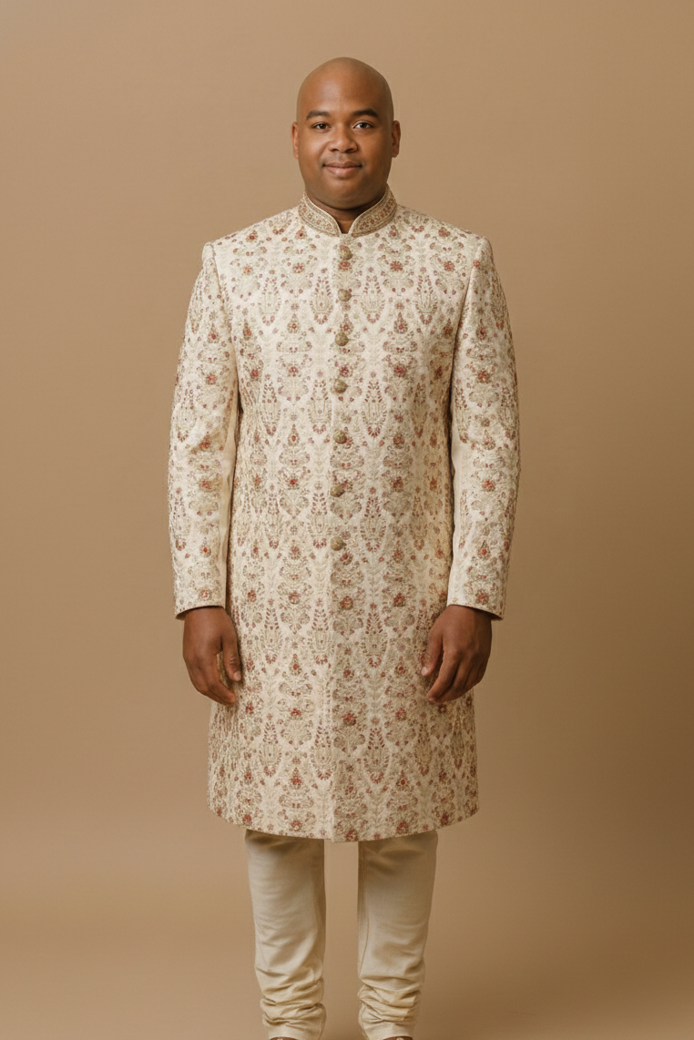 Plus Size Mens Sherwani