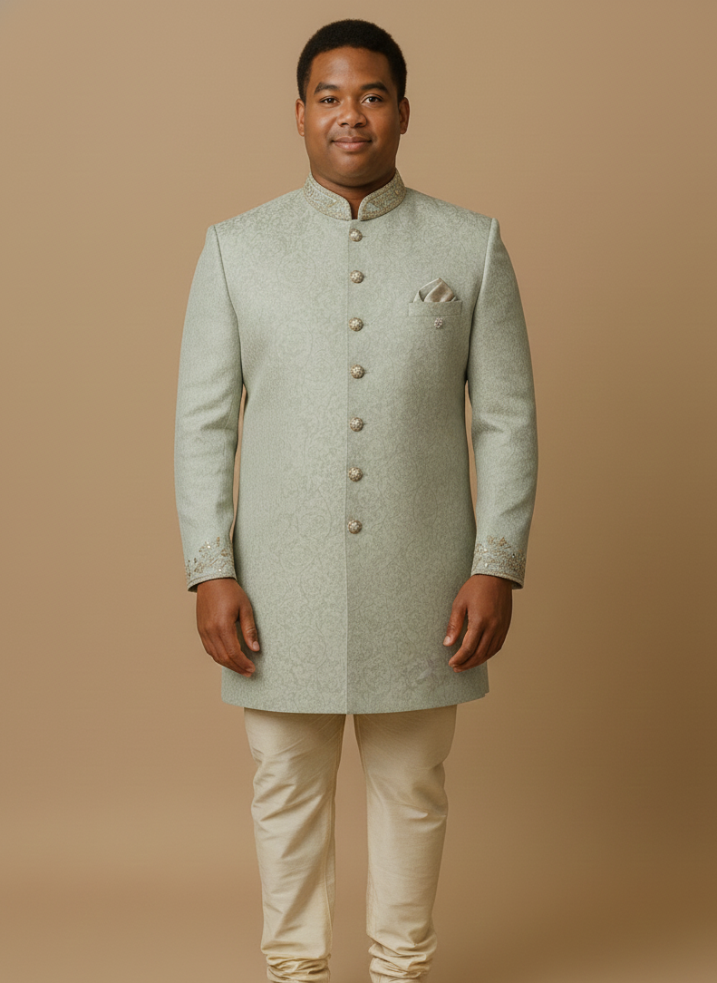 Plus Size Mens Sherwani