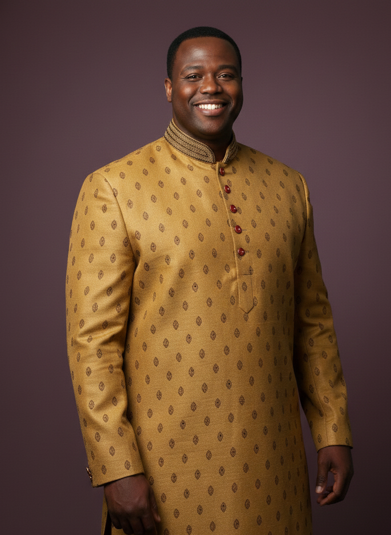 Plus Size Mens Sherwani