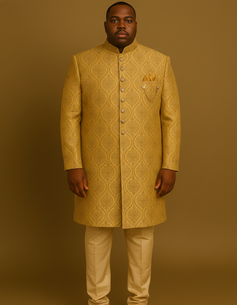 Plus Size Mens Sherwani