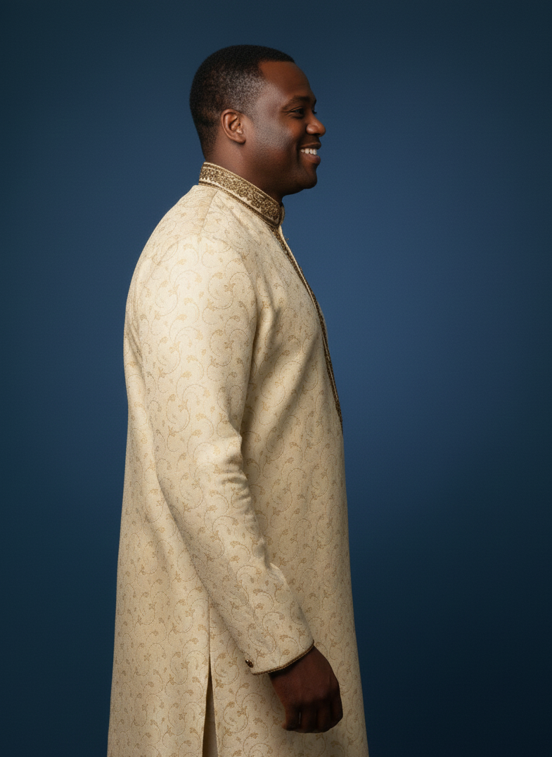 Plus Size Mens Sherwani