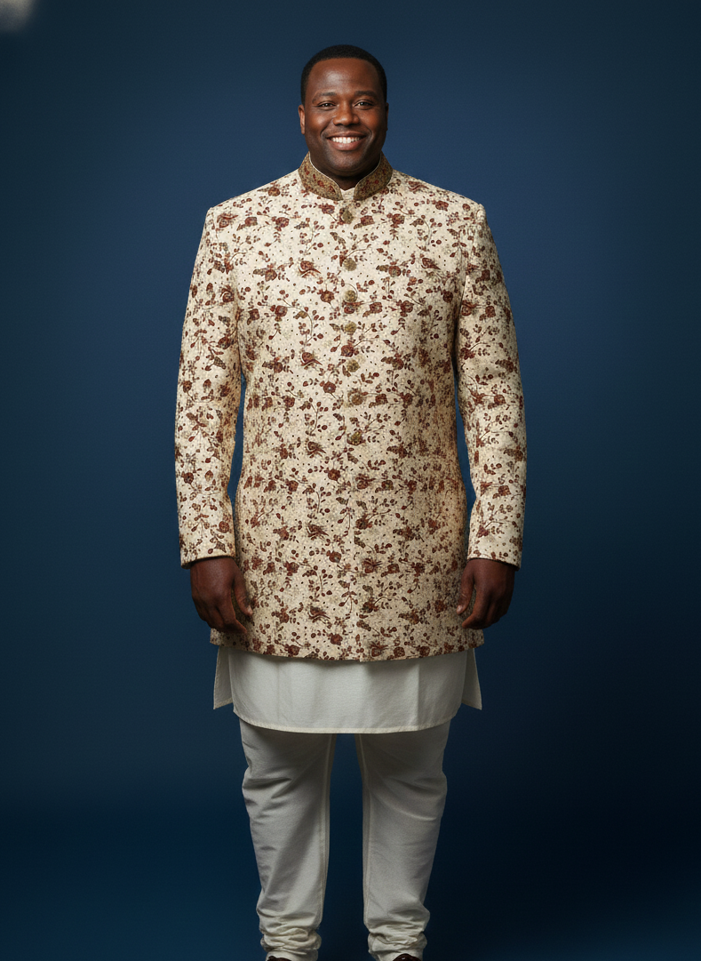 Plus Size Mens Sherwani